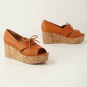 Anthropologie mules , shoes , Fiel leather shoes